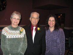 Me with my parents on December 23, 2005, the day I married Mike.  My Dad was my witness for the ceremony.